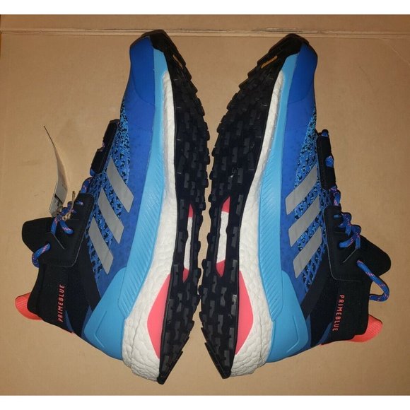Adidas Terrex Free Hiker Primeblue Boost Blue Men\'s/Women\'s  Hiking Boots NWOB ! main image 13